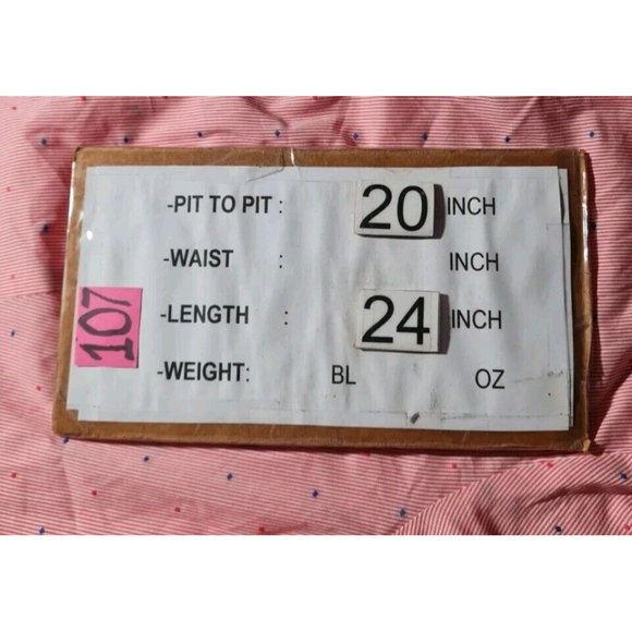 MARINA SPORT BY MARINA RINALDI Womens Button Up Top Size 12 Pink Striped 107A - Picture 4 of 7